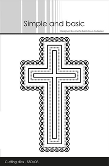 Simple and Basic Die - Lace Edge Crosses