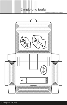 Simple and Basic Die - Lipbalm Box