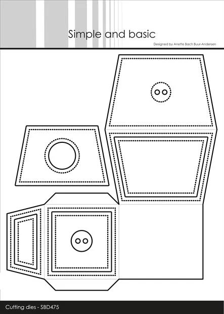 Simple and Basic Die - Box for Sweets