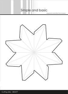 Simple and Basic Die - Star Ornament / Large