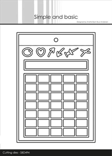 Simple and Basic Die - Calender for Everything