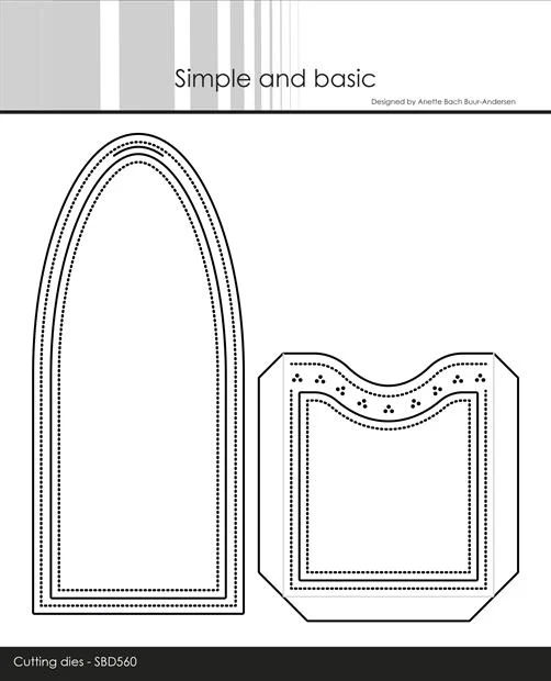 Simple and Basic Die - Beautiful Pocket Tag