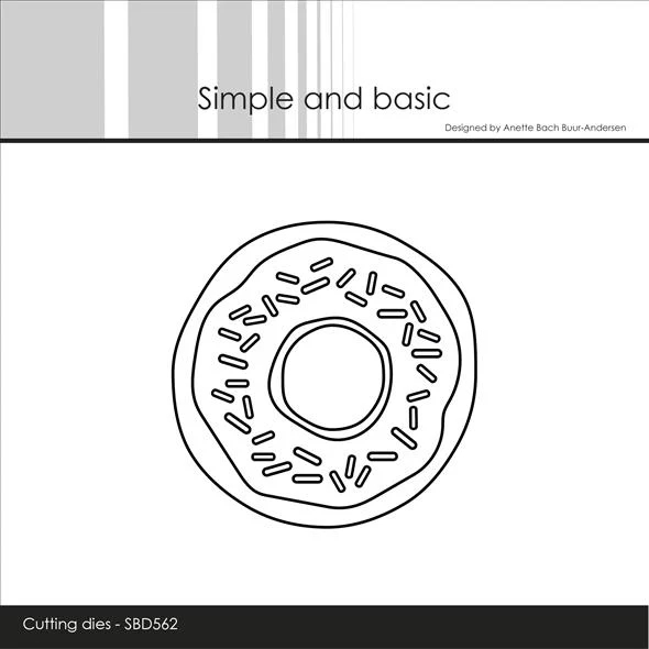 Simple and Basic Die - Doughnuts and Sprinkles