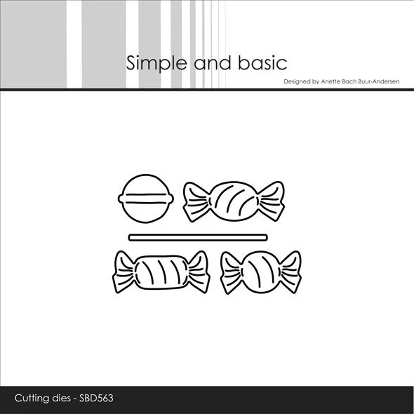 Simple and Basic Die - Lollipop & Sweets