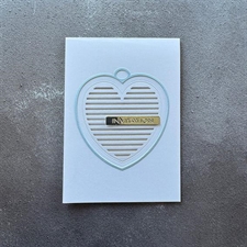 Simple and Basic Die - All Lined Up Heart