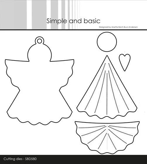 Simple and Basic Die - Angels #2 (w. tag)