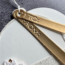 Simple and Basic Die - Decorative Oval Tags