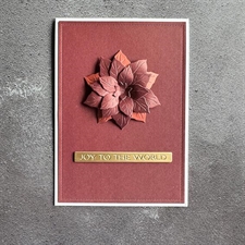 Simple and Basic Die - Poinsettia