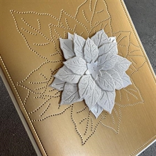 Simple and Basic Die - A6 Poinsettia