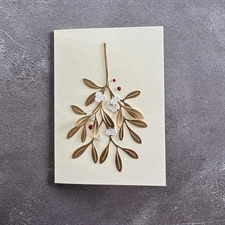 Simple and Basic Die - Beautiful Mistletoe
