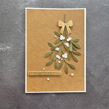 Simple and Basic Die - Beautiful Mistletoe