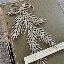 Simple and Basic Die - Pine Branches