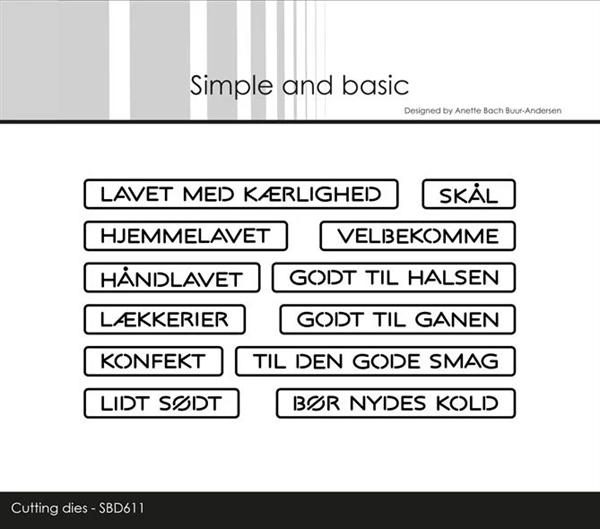 Simple and Basic Die - All-in-one Plate / Hjemmelavet