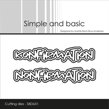 Simple and Basic Die - Konfirmation / Nonfirmation