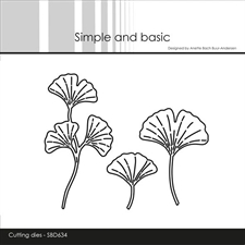 Simple and Basic Die - Ginkgo Leaves