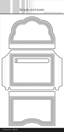 Simple and Basic Die - A7 Giftcard Envelope