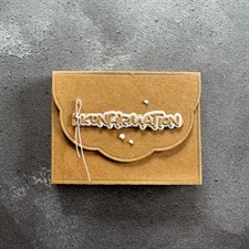 Simple and Basic Die - A7 Giftcard Envelope