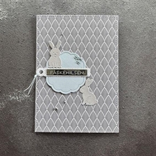 Simple and Basic Die - Easter Bunnies