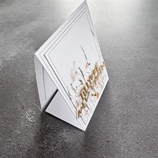 Simple and Basic Die - Place Card A7 