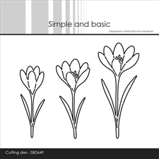 Simple and Basic Die - Beautiful Crocuses