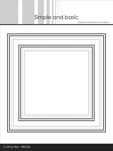 Simple and Basic Die - Square Frames with Elegant Edges