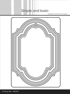 Simple and Basic Die - Decorative frames and tag with add