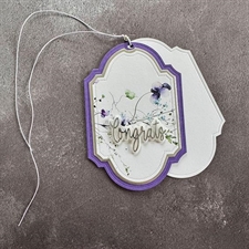 Simple and Basic Die - Decorative frames and tag with add