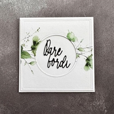 Simple and Basic Die - Round Windows with Pierced Edge