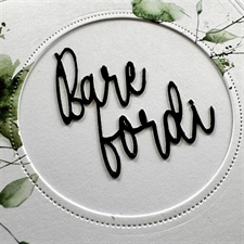 Simple and Basic Die - Round Windows with Pierced Edge