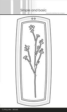 Simple and Basic Die - Mega Tag with Elegant Edges