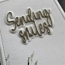 Simple and Basic Die - English Texts (Congrats etc.)