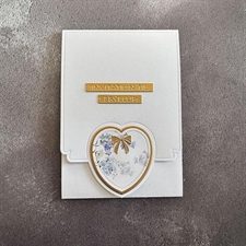 Simple and Basic Die - A6 Heart Card Front