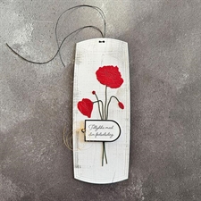 Simple and Basic Die - Poppies