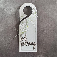Simple and Basic Die - Bottletag / Doorhanger
