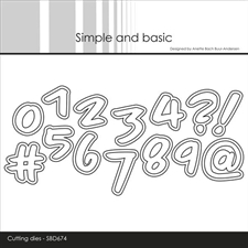 Simple and Basic Die - Numbers / Large