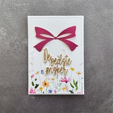 Simple and Basic Die - Big Bow