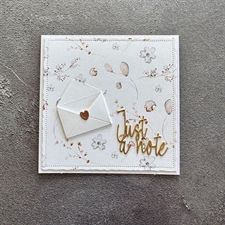 Simple and Basic Die - 10x10 Squares Old Paper Edges