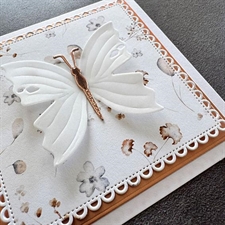 Simple and Basic Die - 10x10 Squares Scalloped Edges