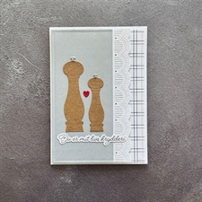 Simple and Basic Die - Salt and Pepper