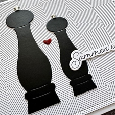 Simple and Basic Die - Salt and Pepper