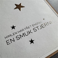 Simple and Basic Press & Hot Foil Plate + Dies - Tekster / Du er en Stjerne m.fl.