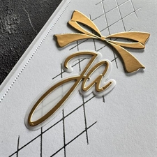 Simple and Basic Press & Hot Foil Plate - Background Strips