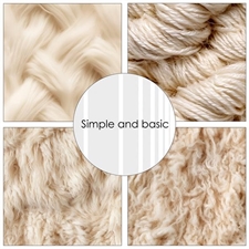 Simple and Basic Design Papers - Soft and Natural Textures 15x15 cm (lille)