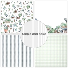 Simple and Basic Design Papers - Gardening (lille)