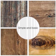 Simple and Basic Design Papers - Wood, Wood, Wood 30,5x30,5 cm (stor)