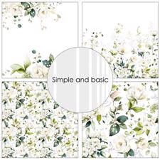 Simple and Basic Design Papers - Fresh Spring 15x15 cm (lille)