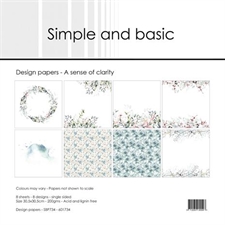 Simple and Basic Design Papers - A Sense of Clarity 30,5x30,5 cm (stor)