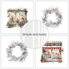 Simple and Basic Design Papers - Christmas 30,5x30,5 cm (stor)