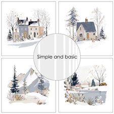 Simple and Basic Design Papers - Baby it\'s Cold Outside 30,5x30,5 cm (stor)
