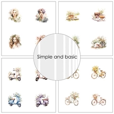 Simple and Basic Design Papers - Spring is Near 30,5x30,5 cm (stor)